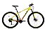 BICICLETA MTB ARO (29) AUDAX HAVOK TX SHIMANO ALIVIO 18V FREIO DISC HIDRÁULICO QUADRO 13 (PP) COR AMARELO/LARANJA - Imagem 1
