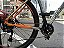 BICICLETA MTB ARO (29) AUDAX HAVOK NX SHIMANO ALIVIO 18V FREIO DISC HIDRÁULICO QUADRO 19 (G) COR INOX/LARANJA - Imagem 5