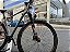 BICICLETA MTB ARO (29) AUDAX HAVOK NX SHIMANO ALIVIO 18V FREIO DISC HIDRÁULICO QUADRO 19 (G) COR INOX/LARANJA - Imagem 4