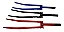 GARFO 26 TIPO MK SUECO ANTIGO - CORES AZUL, VERDE, VERMELHO, PRETO - Imagem 1