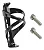 SUPORTE CARAMANHOLA GARRAFA SQUEEZE NYLON PRETA - Imagem 2