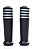 PAR DE MANOPLA PUNHO BIKE MTB NEOPAK PRETO/PRATA BORRACHA - Imagem 3