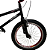 BICICLETA ARO (20) MASCULINA COR PRETA/VERMELHA S/MARCHA MARCA DNZ STREET FREESTYLE - Imagem 2
