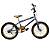 BICICLETA ARO (20) MASCULINA COR CROMADA/AMARELA S/MARCHA MARCA DNZ STREET FREESTYLE - Imagem 1