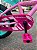 BICICLETA ARO (14) FEMININA COR ROSA/VERDE S/MARCHA MARCA NATHOR FIRST PRO - Imagem 6