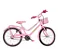 BICICLETA ARO (20) FEMININA COR ROSA S/MARCHA MARCA MONARK BRISA - Imagem 1