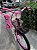 BICICLETA ARO (20) FEMININA COR ROSA S/MARCHA MARCA MONARK BRISA - Imagem 6
