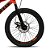 BICICLETA ARO (20) MASCULINA COR LARANJA NEON S/MARCHA MARCA COLLI SKILL BOY FREIO DISCO - Imagem 2