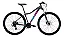 BICICLETA MTB ARO (29) OGGI FLOAT 5.0 SHIMANO TOURNEY 24V FREIO DISC HIDRÁULICO QUADRO 15 (P) COR GRAFITE/ROSA/AZUL - Imagem 1