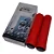 PAR DE MANOPLA PUNHO BIKE MTB TSW VERMELHO SILICONE EVA - Imagem 1
