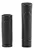 PAR DE MANOPLA PUNHO BIKE MTB ELLEVEN GRIPSHIFT ERGONOMICA PRETO/CINZA BORRACHA - Imagem 2