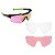 ÓCULOS DE SOL HB KIT SHIELD EVO MOUNTAIN PUR AMBER CRYS (3 LTS ) - Imagem 1