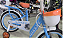 BICICLETA ARO (16) FEMININA COR AZUL/LARANJA  S/MARCHA MARCA PROX MISSY - Imagem 3