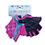 LUVA DEDO CURTO LOVING KIDS - ROSA/AQUA P - Imagem 1
