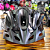 CAPACETE ADULTO PRETO ABSOLUTE NERO C/LED TAMANHO G - Imagem 3