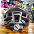 CAPACETE ADULTO PRETO ABSOLUTE NERO C/LED TAMANHO G - Imagem 4