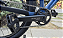 BICICLETA MTB ARO (29) CALOI EXPLORER COMP SHIMANO CUES 9V FREIO DISC HIDRÁULICO QUADRO 17 (M) AZUL/AMARELO - Imagem 3