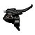 ALAVANCA DE CAMBIO FREIO SHIMANO 7V ST-EF500 EZ FIRE PARA V-BRAKE LADO DIREITO PRETO - Imagem 1