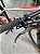 BICICLETA MTB ARO (29) CALOI ELITE ALUMINIO SHIMANO DEORE 12V FREIO DISC HIDRÁULICO QUADRO 17 (M) PRATA/VERMELHA - Imagem 9