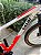 BICICLETA MTB ARO (29) CALOI ELITE ALUMINIO SHIMANO DEORE 12V FREIO DISC HIDRÁULICO QUADRO 17 (M) PRATA/VERMELHA - Imagem 10
