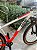 BICICLETA MTB ARO (29) CALOI ELITE ALUMINIO SHIMANO DEORE 12V FREIO DISC HIDRÁULICO QUADRO 17 (M) PRATA/VERMELHA - Imagem 3