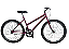 BICICLETA SANS FEMININA ARO(26) COR ROSA S/MARCHA FREIO V/BK RODA AERO - Imagem 1
