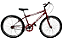BICICLETA ARO (26) MASCULINA COR VERMELHA S/MARCHA MARCA SANS - Imagem 1