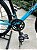 BICICLETA SPEED ARO (700) OGGI ROAD STIMOLLA SHIMANO CLARIS 16V FREIO DISC MECÂNICO QUADRO 54 COR PRETO/AZUL - Imagem 3