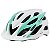 CAPACETE ADULTO BRANCO/VERDE ABSOLUTE LUNA  C/LED - Imagem 1
