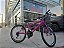 BICICLETA ARO (24) FEMININA COR PINK C/MARCHA 18V MARCA MILANO - Imagem 2