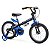 BICICLETA NATHOR APOLLO ARO 16 PTO/AZL ARO ALUMINIO - Imagem 1