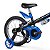 BICICLETA NATHOR APOLLO ARO 16 PTO/AZL ARO ALUMINIO - Imagem 2