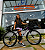 BICICLETA ARO (24) FEMININA COR VIOLETA C/MARCHA 21V FREIO V-BRAKE MARCA MILANO AUTUNM REBAIXADO COM CESTA - Imagem 1