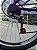BICICLETA ARO (24) FEMININA COR VIOLETA C/MARCHA 21V FREIO V-BRAKE MARCA MILANO AUTUNM REBAIXADO COM CESTA - Imagem 2