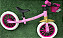 BICICLETA  ARO (12) FEMININA  BALANCE (EQUILIBRIO) BIKE PRINCESAS ROSA - Imagem 2