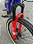 BICICLETA MTB ARO (24) MASCULINA/FEMININA COR AZUL/VERNELHA C/MARCHA 1X9V MARCA REDSTONE ALPHA G - Imagem 9