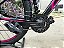 BICICLETA MTB ARO (29) OXS ALUMINIO 21 VELOCIDADES FREIO DISC MECÂNICO 15 (P) PRETO/AZUL/ROSA - Imagem 2