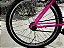 BICICLETA ARO (24) FEMININA COR PINK S/MARCHA MARCA SANS - Imagem 3