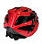 CAPACETE ADULTO VERMELHO/PRETO ELLEVEN S/LED - Imagem 4