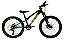 BICICLETA ARO (24) MASCULINA COR PRETO METALICO-AMARELO C/MARCHA 7V MARCA REDSTONE ALPHA G - Imagem 1