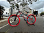 BICICLETA ARO (26) TAM PP (13) COR CINZA/LARANJA C/MARCHA 8V MARCA PRO-X RUSTIC - Imagem 2