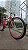 BICICLETA ARO (26) MASCULINA COR VERMELHA S/MARCHA FREIO V/BRAKE (A MÃO) E CONTRAPEDAL MARCA ATTACK BARRA SUPER FORTE - Imagem 5