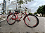 BICICLETA ARO (26) MASCULINA COR VERMELHA S/MARCHA FREIO V/BRAKE (A MÃO) E CONTRAPEDAL MARCA ATTACK BARRA SUPER FORTE - Imagem 1