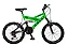 BICICLETA ARO (20) MASCULINA COR VERDE C/MARCHA 21V MARCA COLLI GPS FULL SUSPENSION - Imagem 1