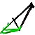 QUADRO VIKINGX FREERIDE  26 ALM TUFF X-44 VERDE NEON/PRETO - Imagem 1