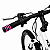 PAR DE MANOPLA PUNHO BIKE MTB NEOPAK PRETO/ROSA BORRACHA - Imagem 2