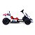 KART (BRANCO) R/C ELETRICO 12V - Produto Novo de Exposição – Sem Caixa - Imagem 2