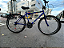 BICICLETA ARO (26) MASCULINA COR AZUL C/MARCHA 21V MARCA SAMY USADA - Imagem 2
