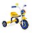 TRICICLO MASCULINO EM ALUMÍNIO AZUL / AMARELO - Imagem 1