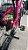BICICLETA MTB FREERIDE ARO (26) VIKING TUFF 25 SHIMANO 21V FREIO DISC MECANICO QUADRO 13 (PP) COR ROSA/VERDE - Imagem 5